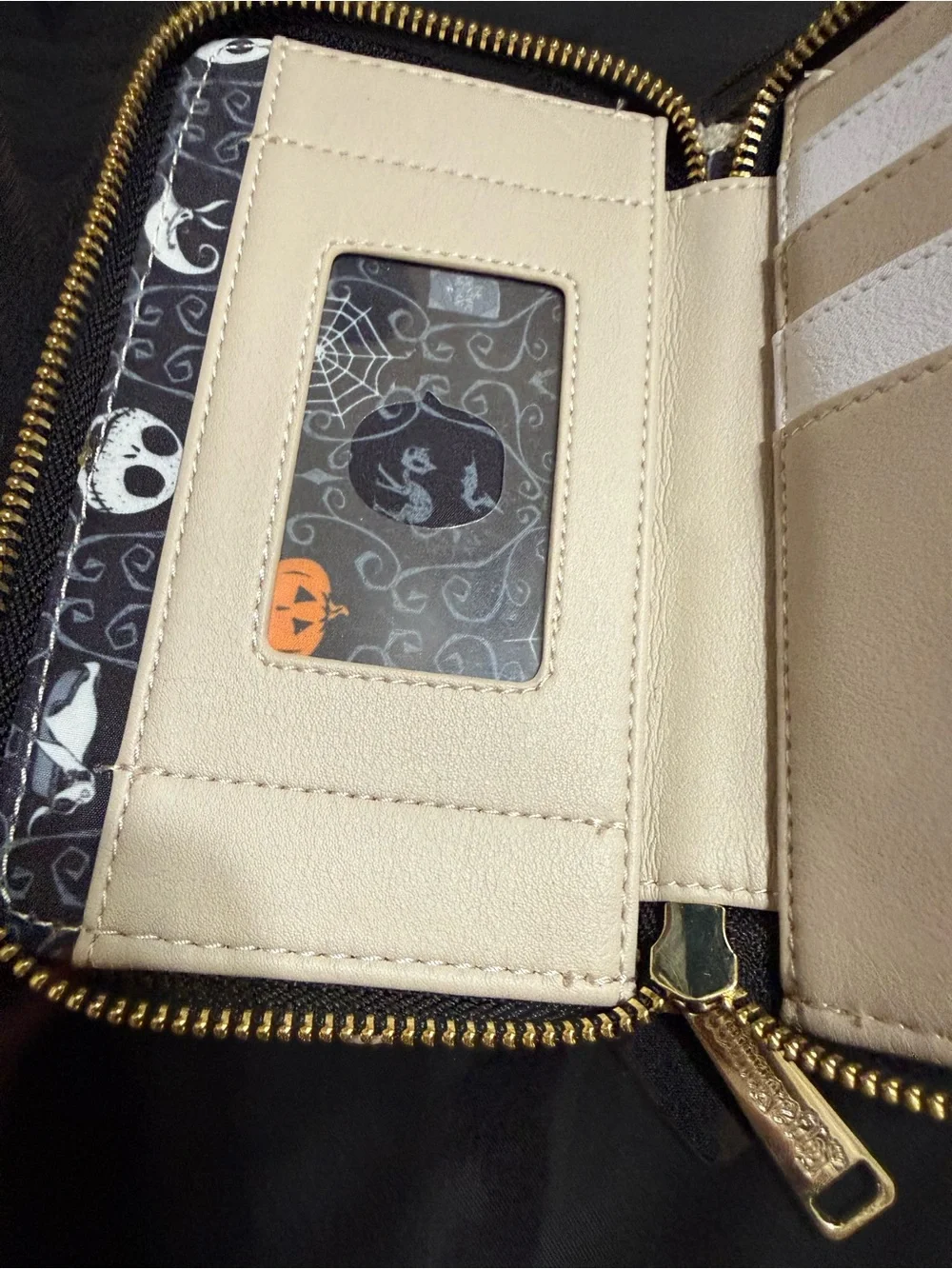 Loungefly Nightmare Before Christmas Zero Zip Wallet